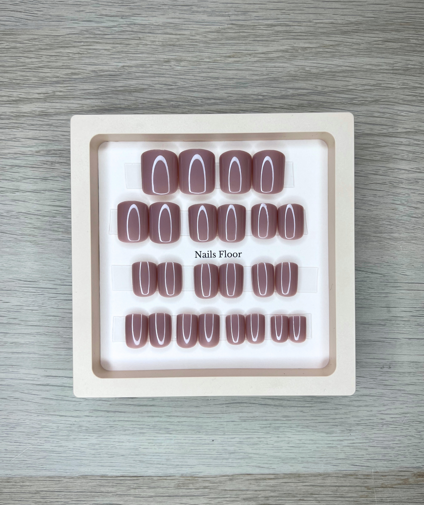 Faux ongles - Carré Court