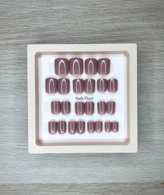 Carré Court - Beige Chaud