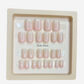 Faux ongles baby boomer